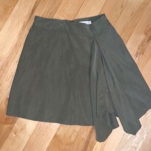 Army green BCBG Generation skirt size 4